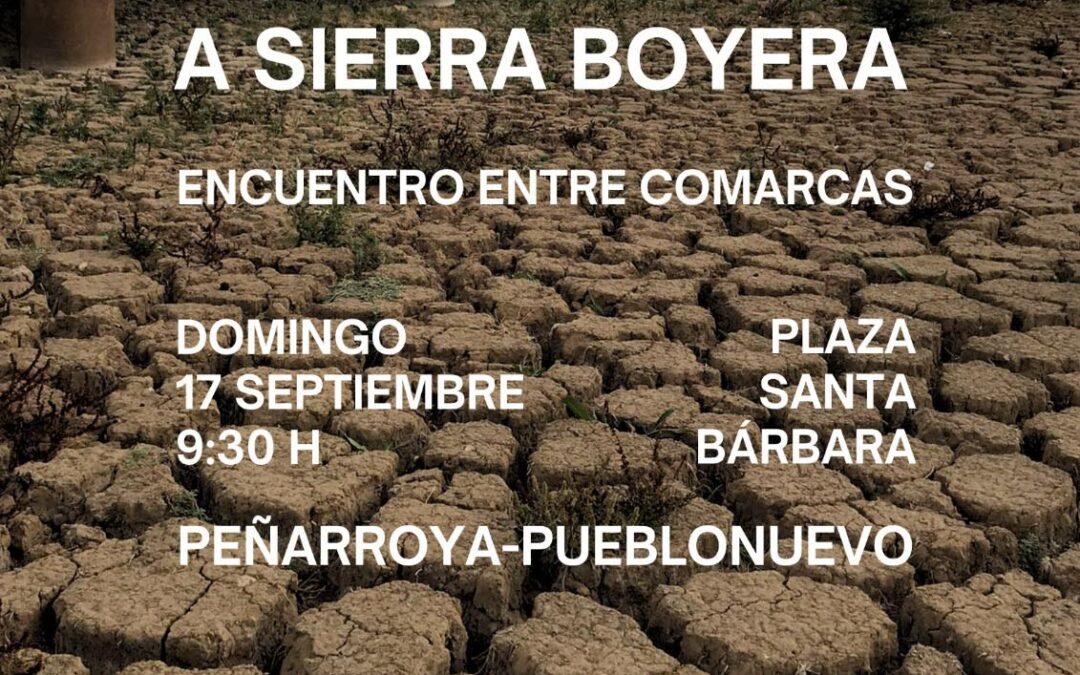 Marcha a Sierra Boyera, encuentro entre comarcas