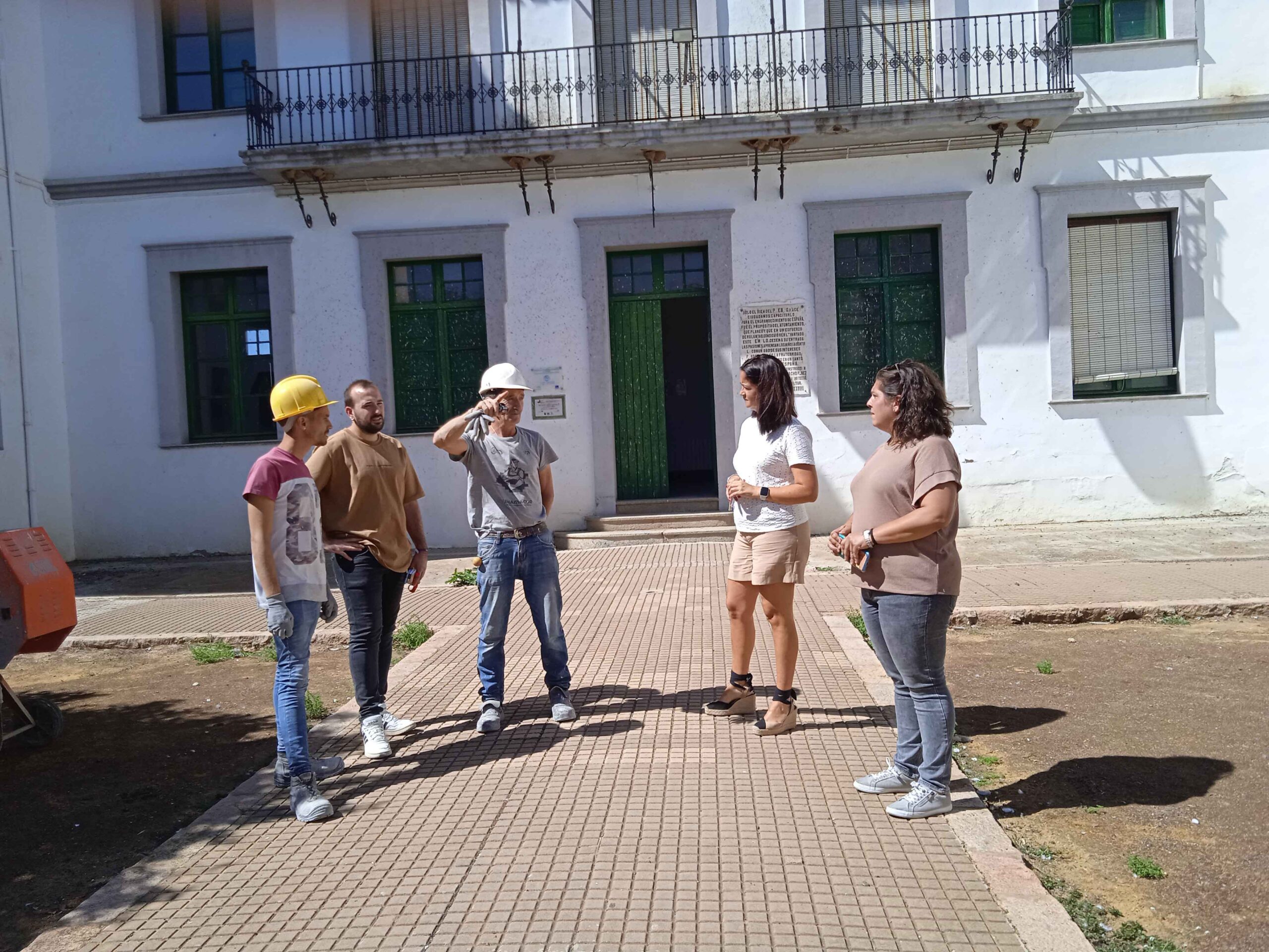 Comienzan las Obras en el Edificio Manuel Camacho de Fuente Obejuna