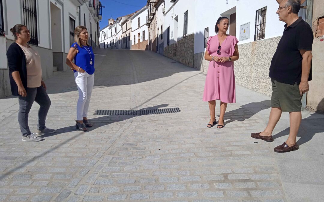 Fuente Obejuna Culmina la Pavimentación de la Calle Córdoba como Parte del Programa PFEA 2022