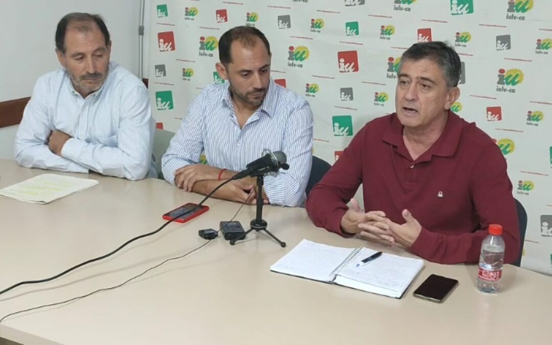 Manifiesto de los cargos públicos de IU de las comarcas de Los Pedroches y el Guadiato por el agua y contra la contaminación en el norte de la provincia de  Córdoba