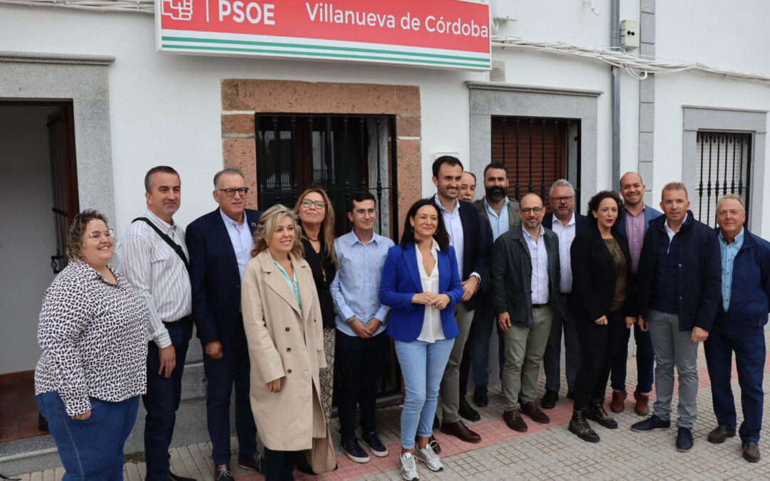 Crespín focaliza en el agua, la dependencia y la despoblación los retos del partido judicial de Pozoblanco