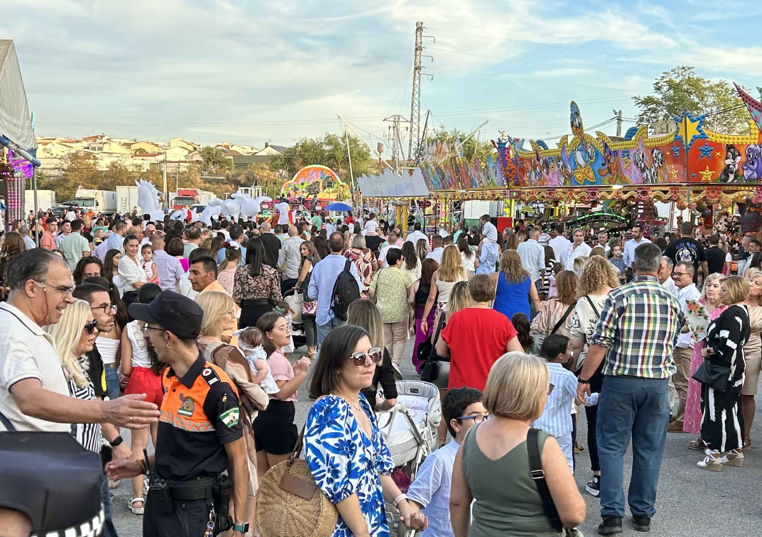 El Ayuntamiento destaca la seguridad y la limpieza durante la Feria en honor a Nuestra Señora del Rosario