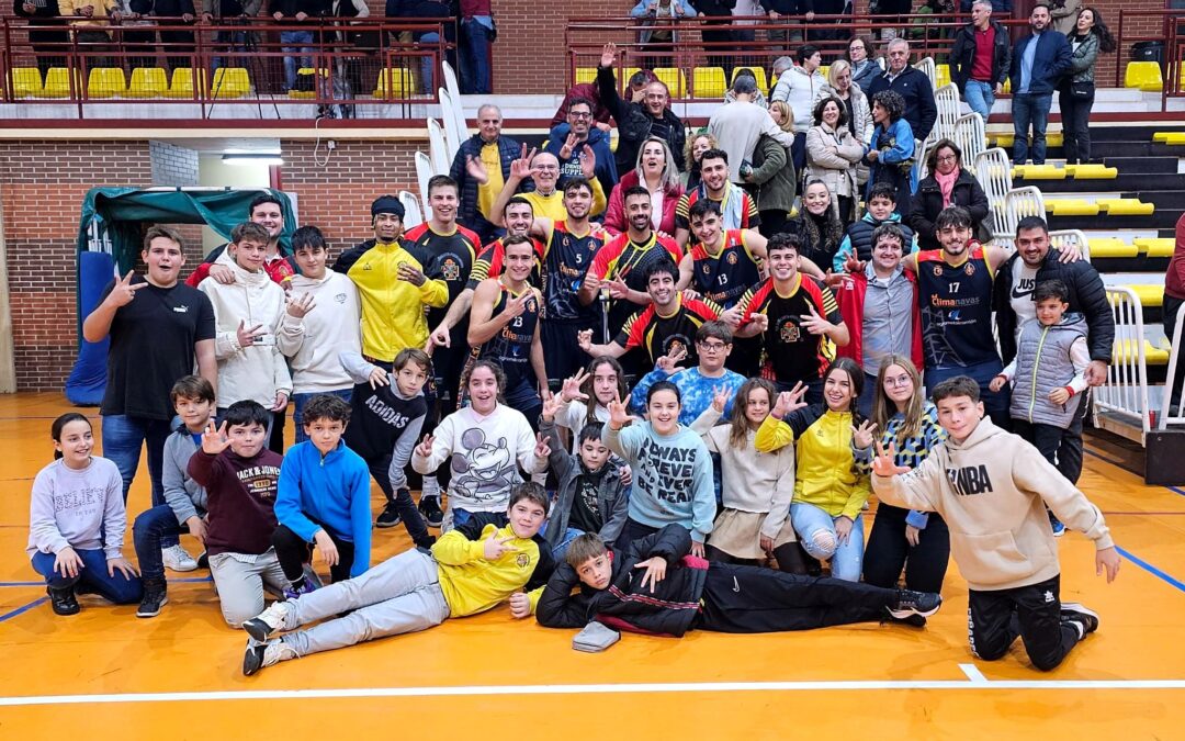 Victoria contundente del equipo local en la 6ª jornada de baloncesto EBA