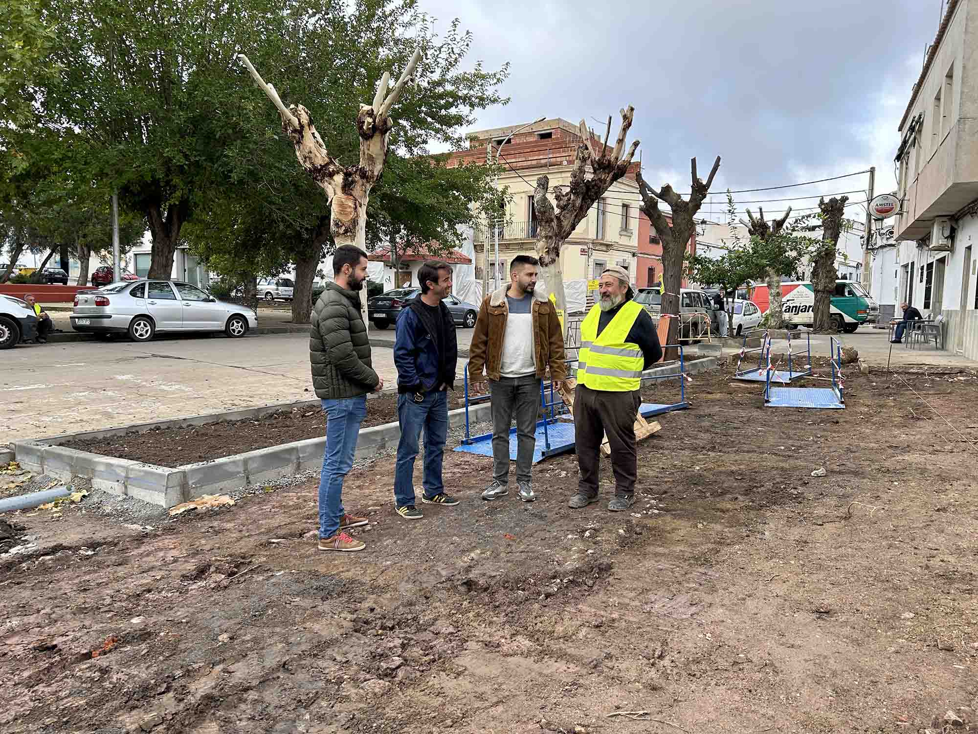 Obras de Mejora en el Llano Quintín. Reordenación y Accesibilidad en Peñarroya-Pueblonuevo