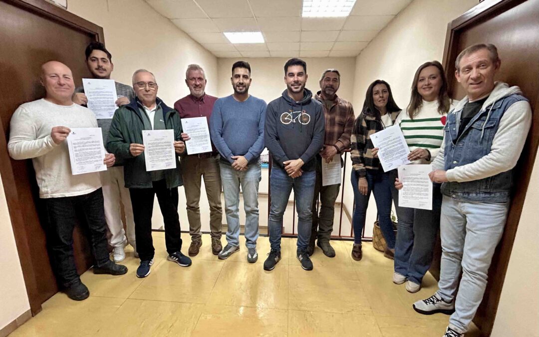 El Ayuntamiento de Peñarroya-Pueblonuevo firma convenios de colaboración con siete escuelas deportivas