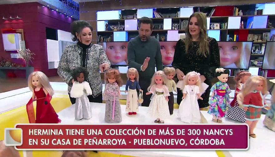 Herminia Marcado: La diseñadora peñarriblense que viste de realeza a las muñecas Nancy