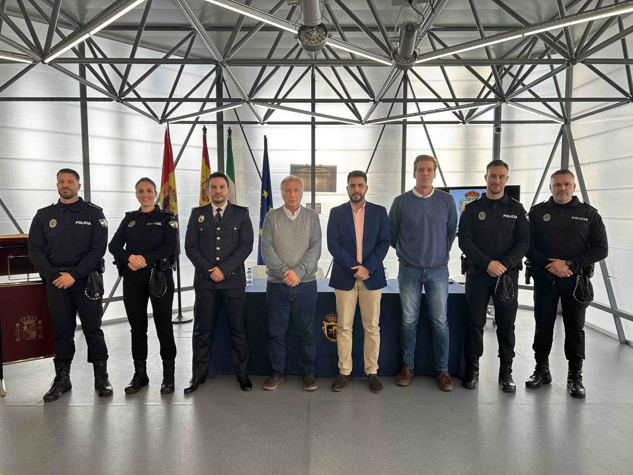 Nuevo refuerzo en la policía local de Peñarroya-Pueblonuevo: cuatro agentes juramentan su cargo