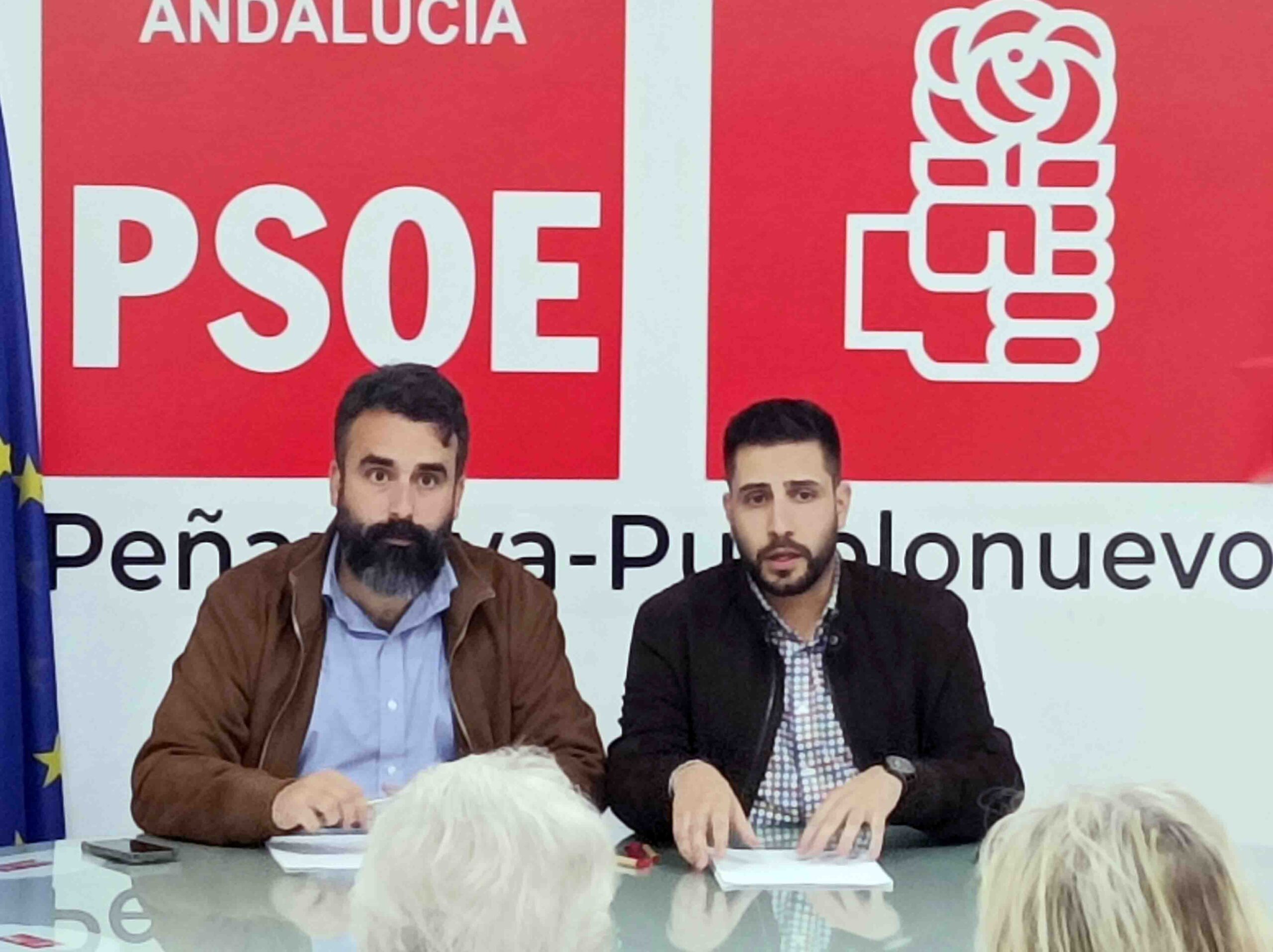 Alberto Mayoral, Diputado Nacional por el PSOE visita Peñarroya-Pueblonuevo