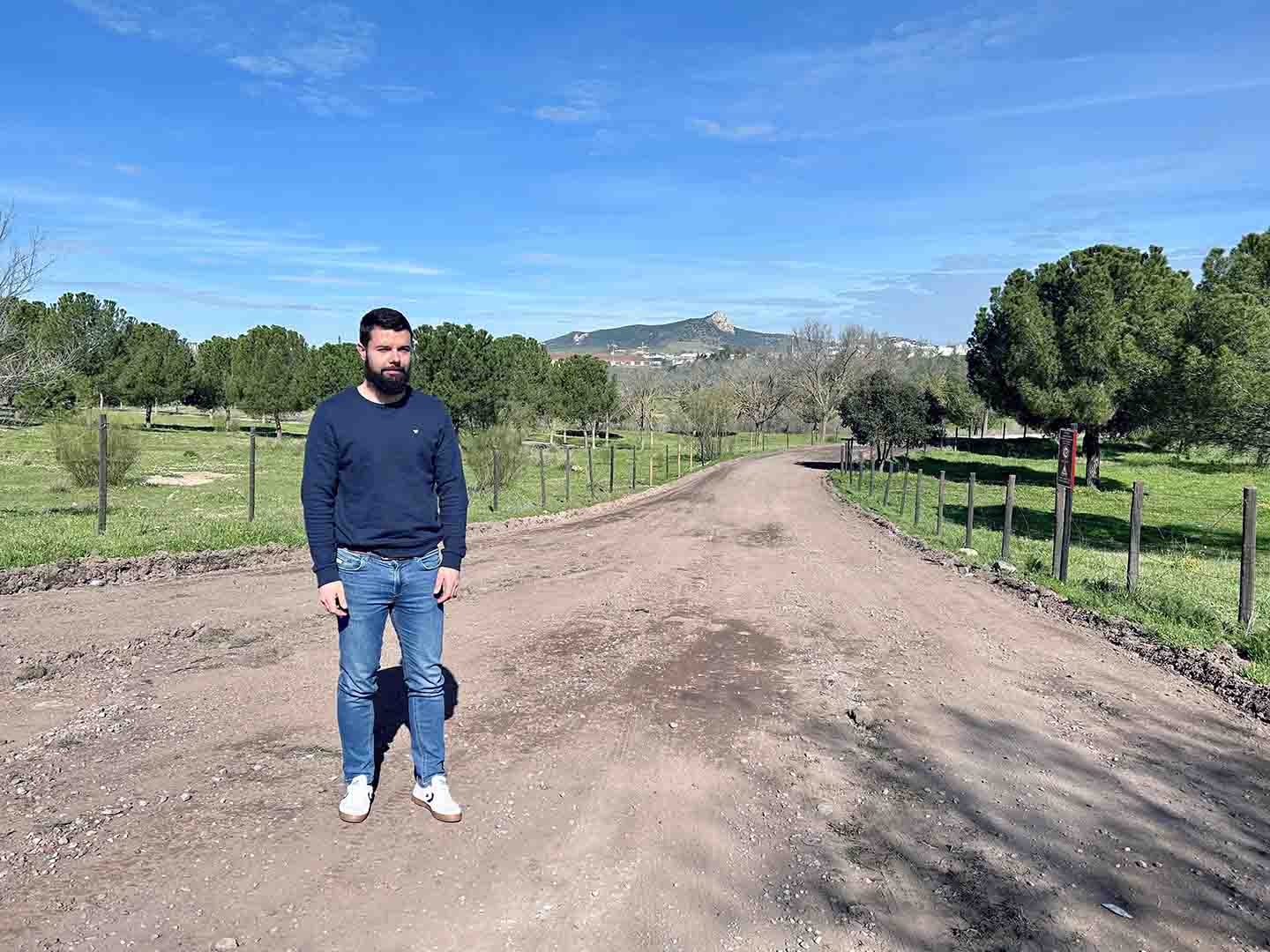 El Ayuntamiento de Peñarroya-Pueblonuevo invierte más de 5.000 euros en mejorar acceso al Parque Periurbano