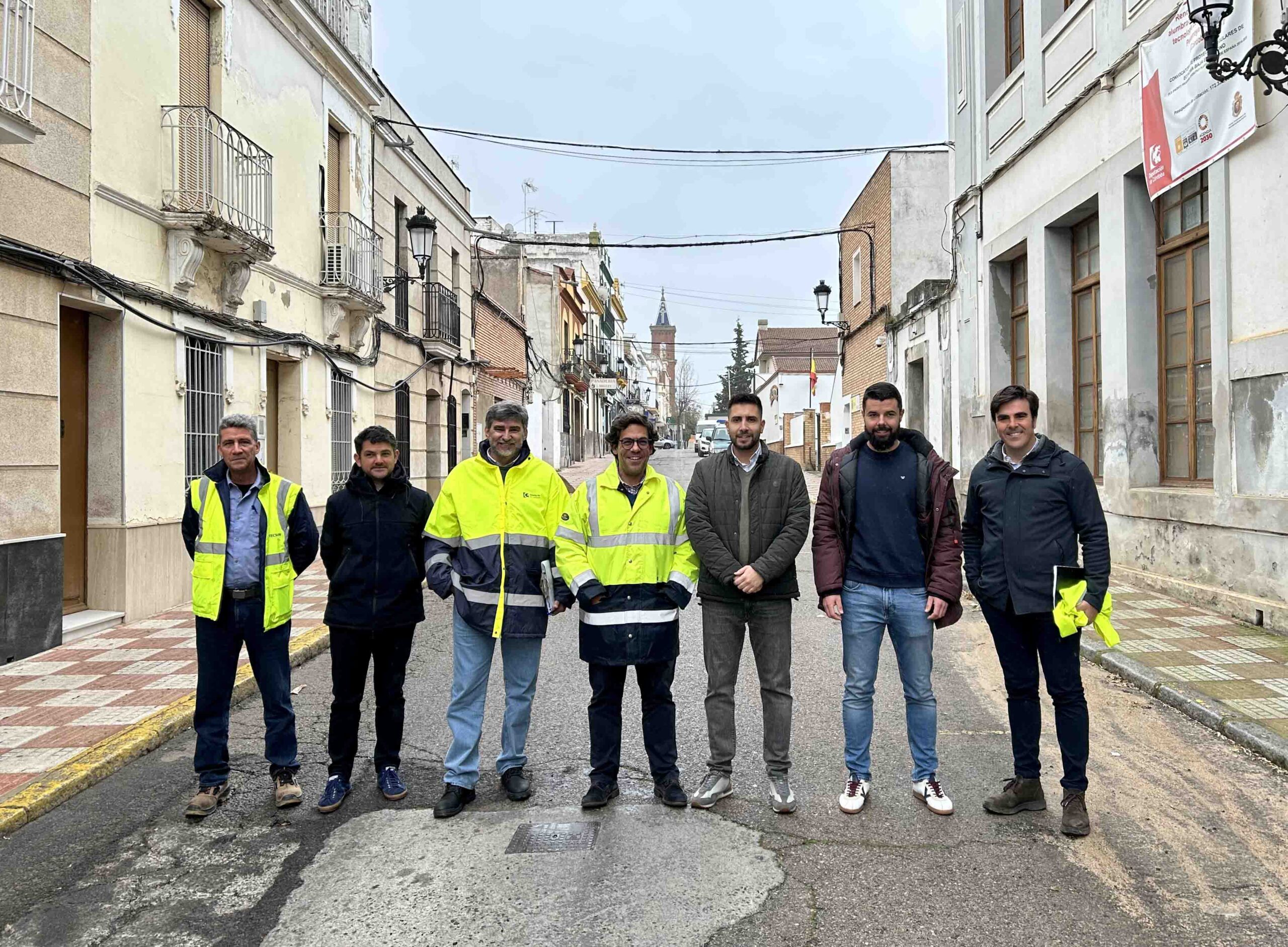 Transformación urbana en Peñarroya-Pueblonuevo: Inician las obras de renovación en la calle Constitución para una ciudad más accesible y sostenible