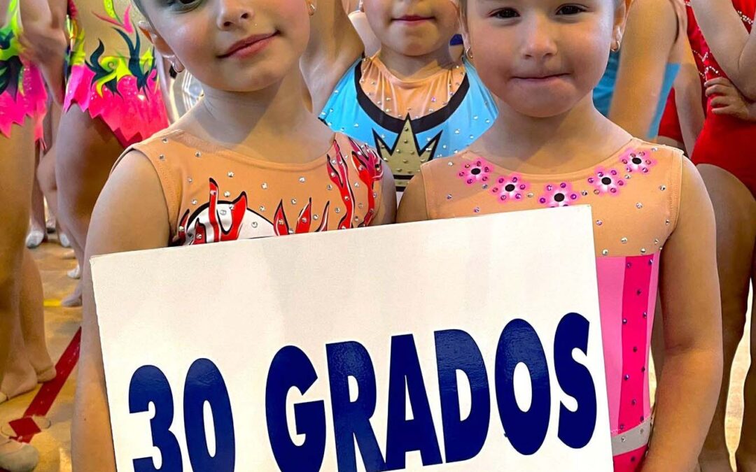 Arranca la temporada de Gimnasia Rítmica 30 Grados con grandes éxitos en el Circuito Provincial
