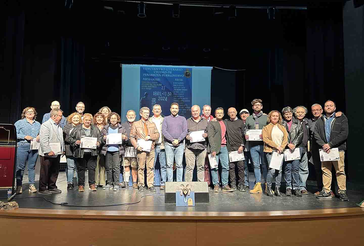 Autoridades locales muestran gran apoyo al I Encuentro Literario Ciudad de Peñarroya Pueblonuevo