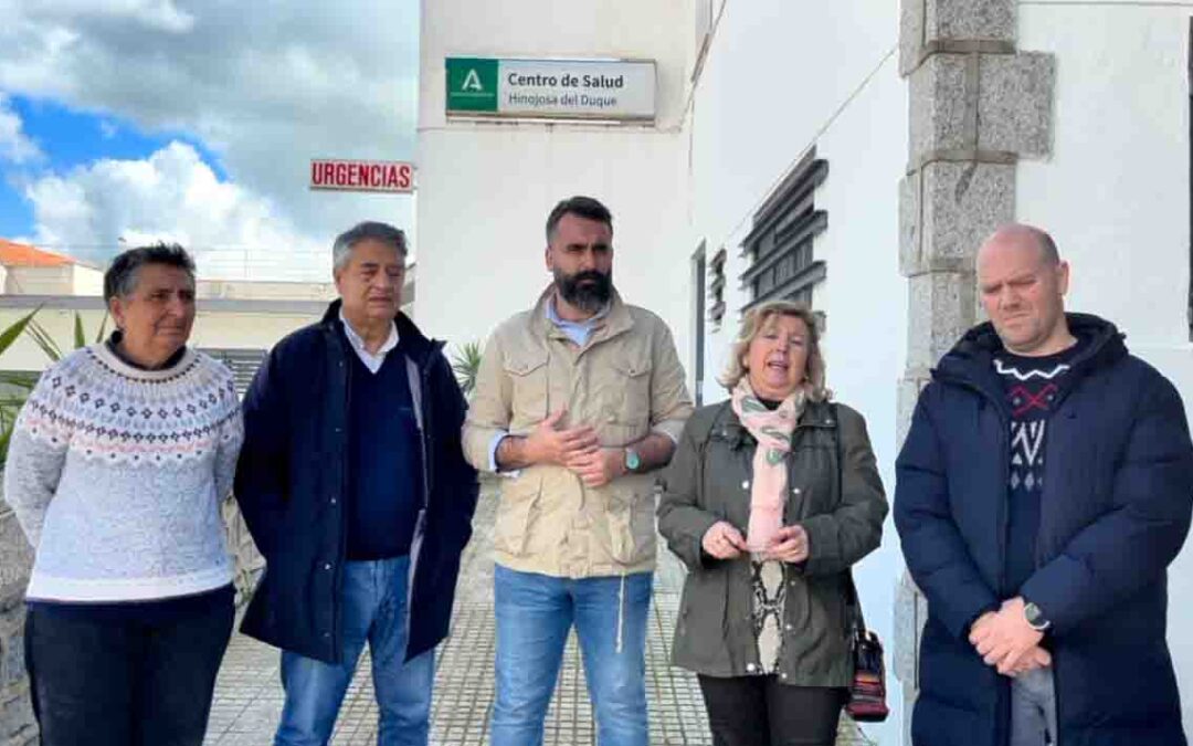 Mayoral denuncia en Hinojosa del Duque que mas de 50 localidades de la provincia carecen de pediatra