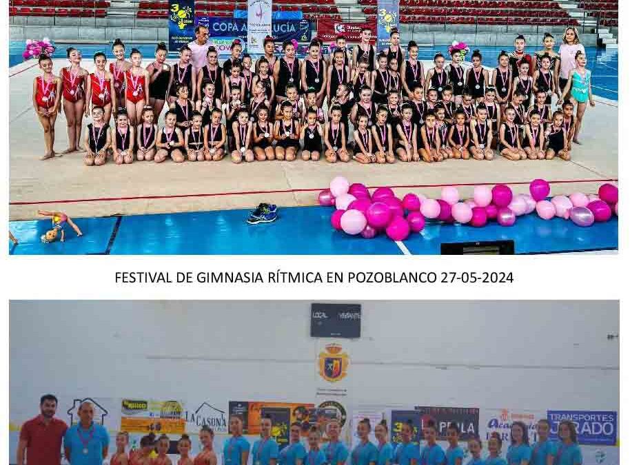 Sensacionales los Festivales de Gimnasia Rítmica 30 Grados