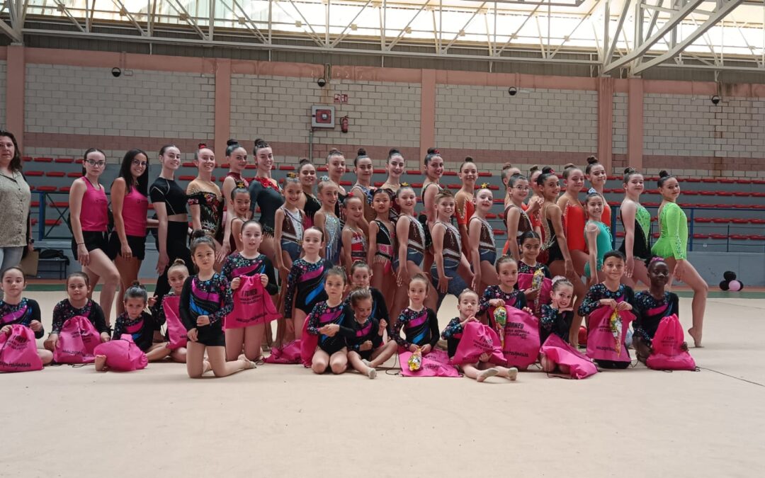 Fin de Fiesta del curso de Gimnasia Rítmica en Fuente Obejuna