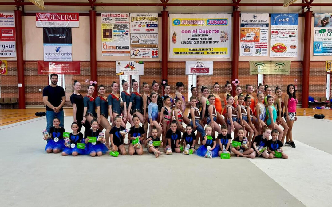Finalización de la Escuela Municipal de Gimnasia Rítmica Alto Guadiato