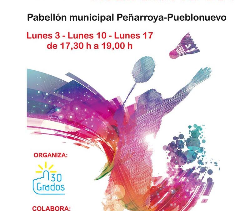 JORNADAS DE BADMINTON EN PEÑARROYA-PUEBLONUEVO