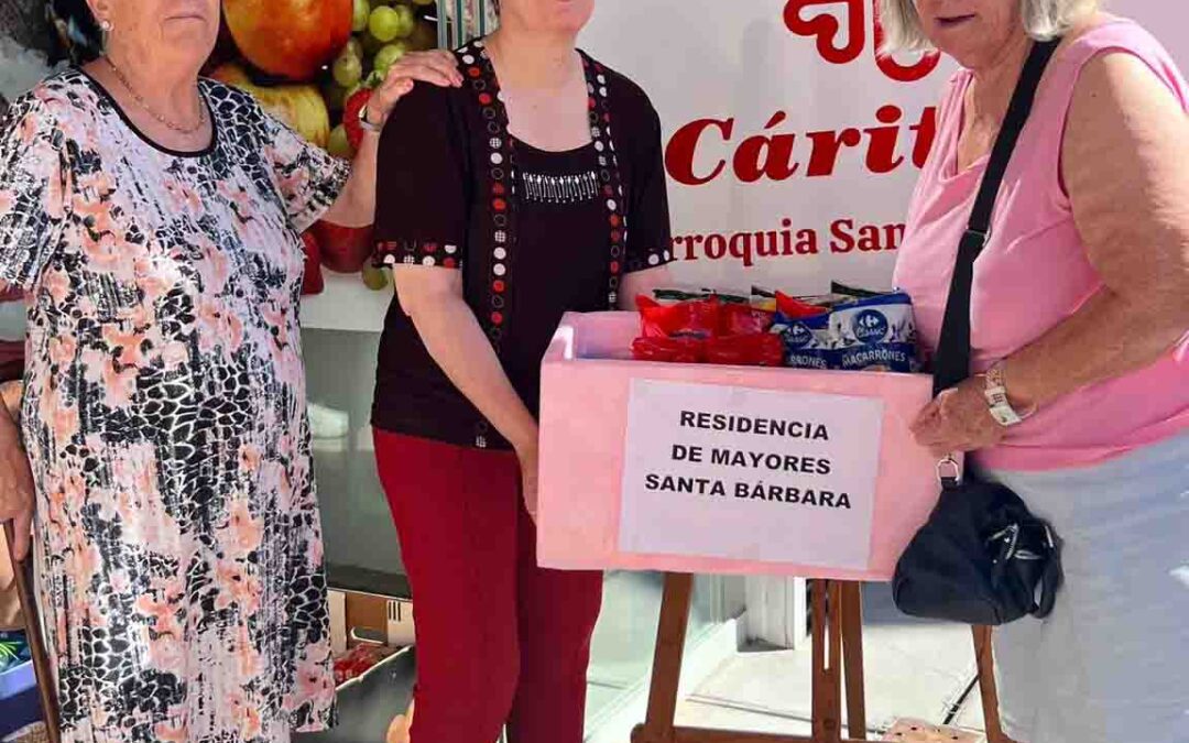 Desayuno solidario en Café Bar Mateo en beneficio de Cáritas Diocesanas de la parroquia de Santa Bárbara