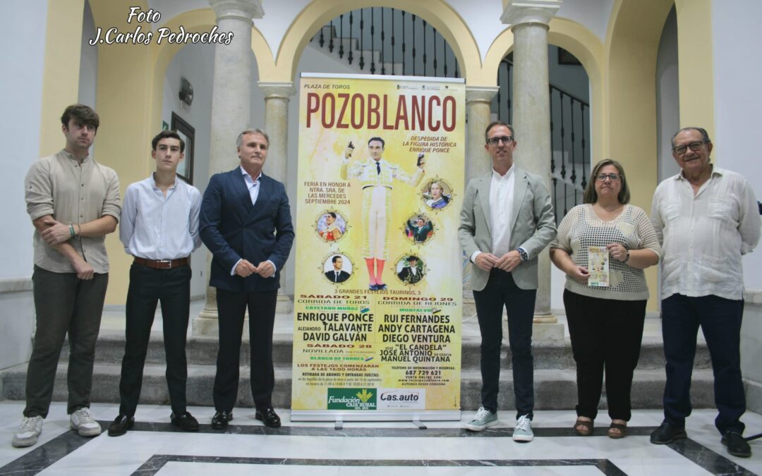 Enrique Ponce encabezará la feria taurina de Pozoblanco