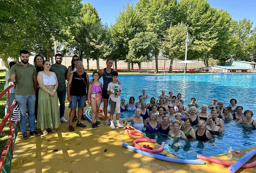 La edición 2024 del programa Aquagym supera los 130 participantes