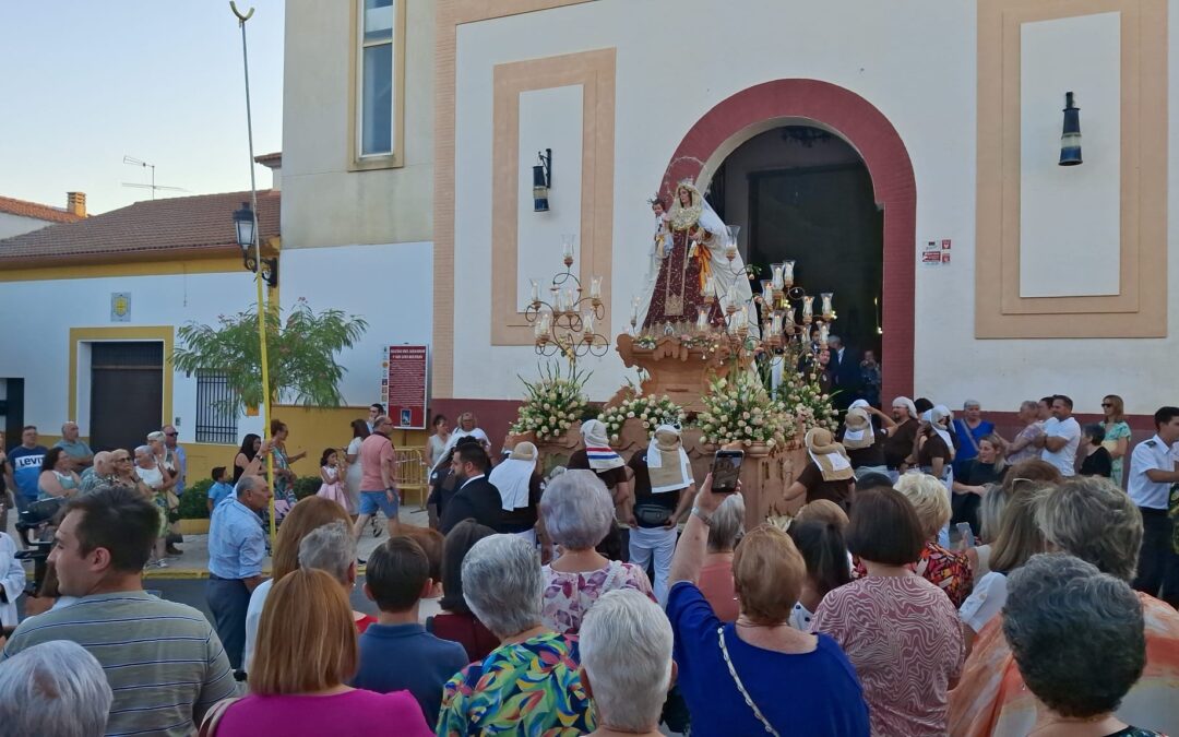Procesión de la Virgen del Carmen en Peñarroya Pueblonuevo