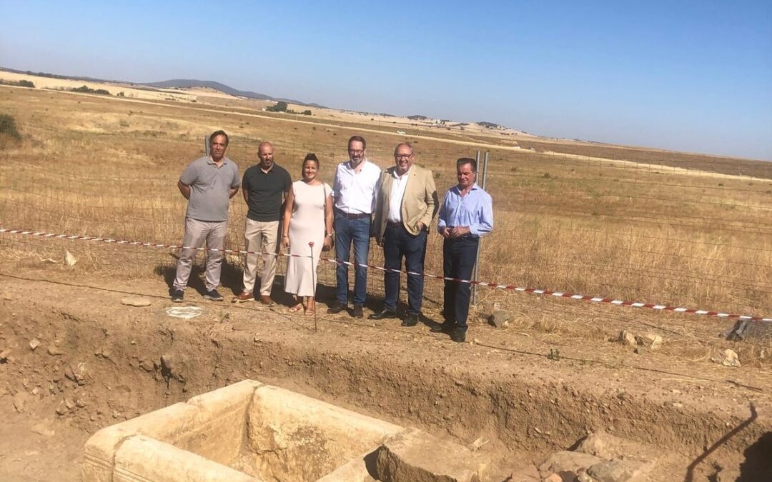 Mellaria vuelve a sorprender con el descubrimiento de un sistema hidráulico ejemplar en Hispania y un cenotafio monumental