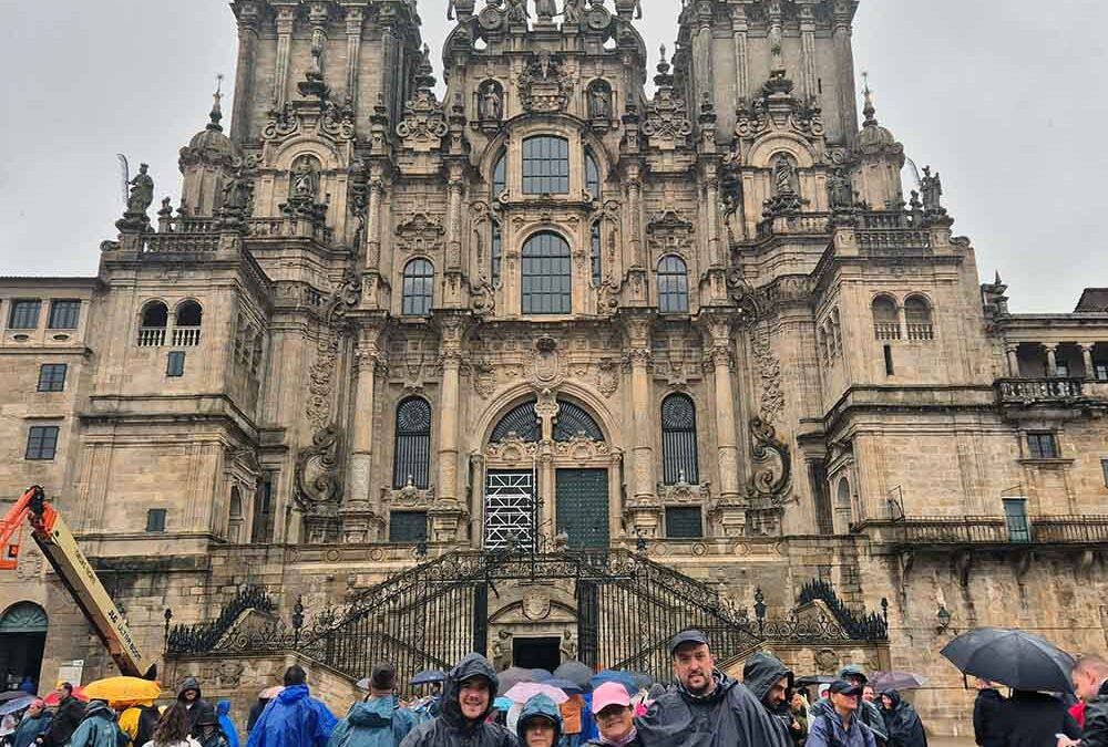 Un grupo de peñarriblenses hace el Camino de Santiago y vive una experiencia única e inolvidable