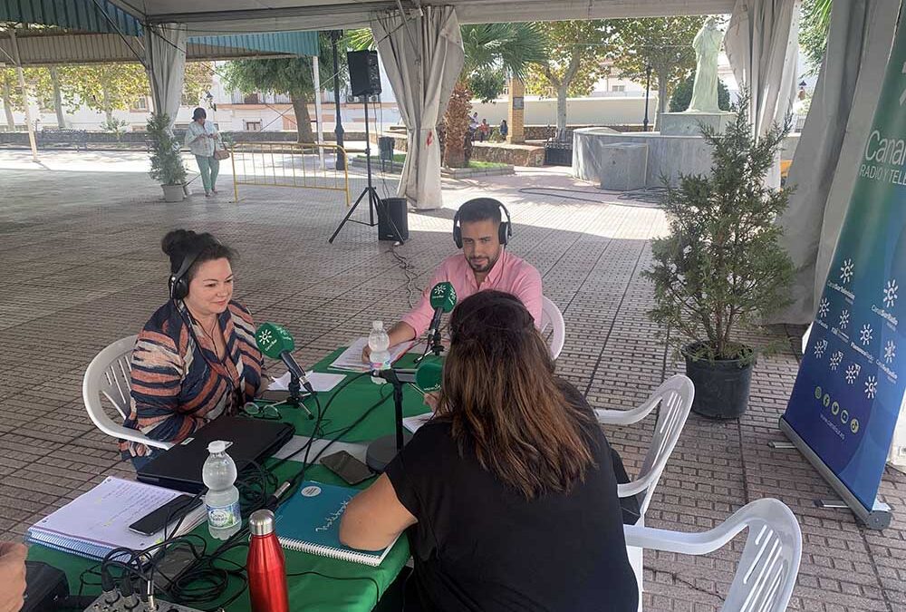 Canal Sur Radio visita Peñarroya-Pueblonuevo en vísperas de sus fiestas patronales en honor a Ntra. Sra. del Rosario