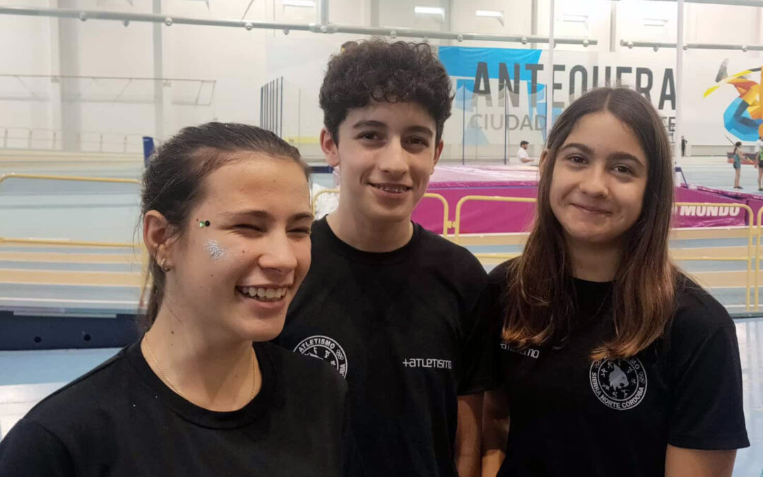 Destacada actuación de los atletas de Peñarroya-Pueblonuevo en el Campeonato de Andalucía Sub14
