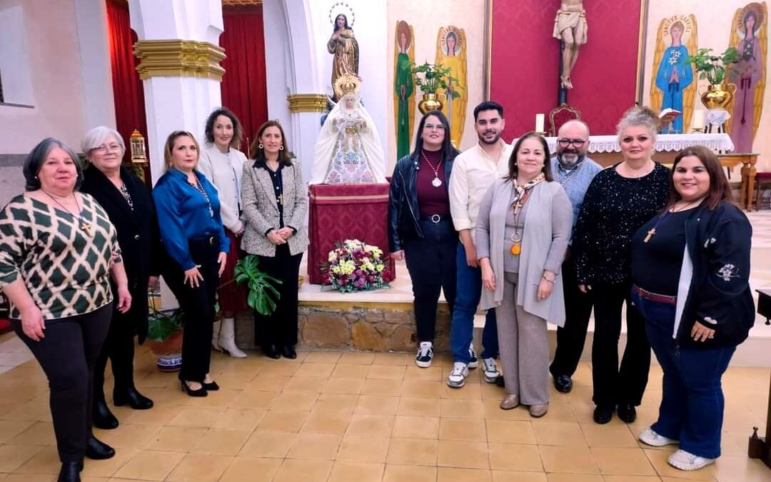 Nueva imagen de pasión en Peñarroya-Pueblonuevo: bendición de Ntra. Sra. de la Misericordia