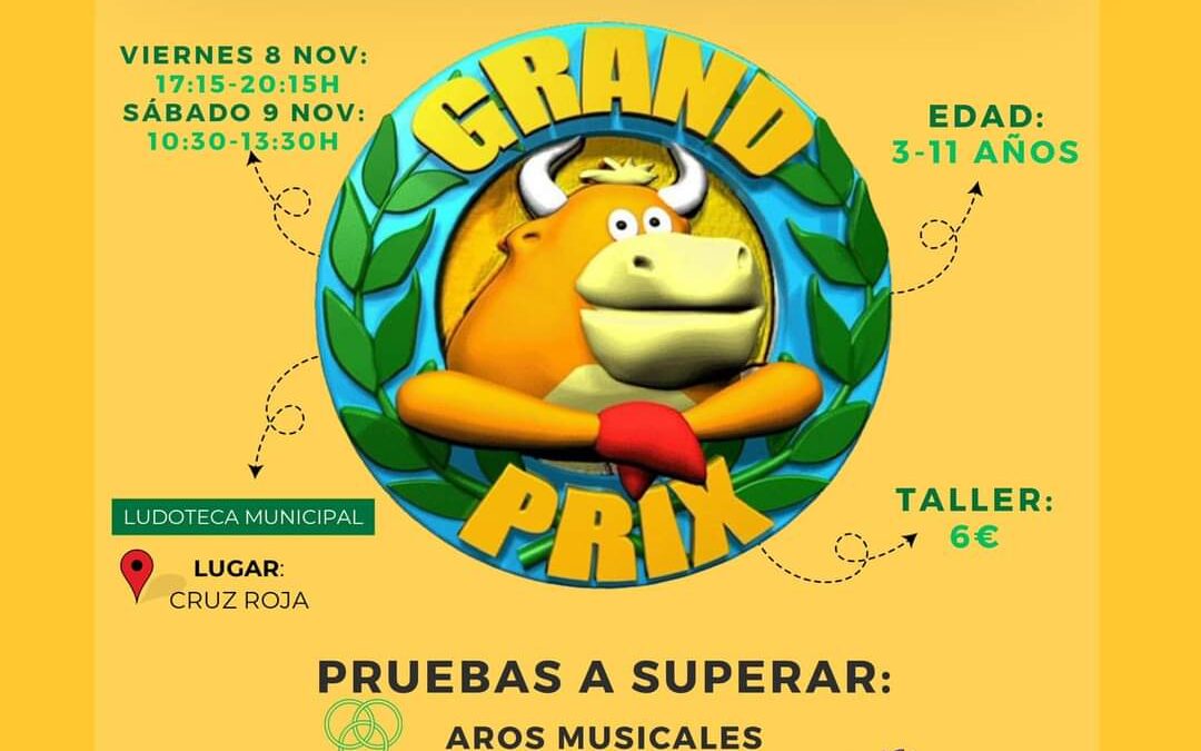 El Gran Concurso «Grand Prix» llena de diversión la Ludoteca Municipal de Peñarroya Pueblonuevo para los más pequeños