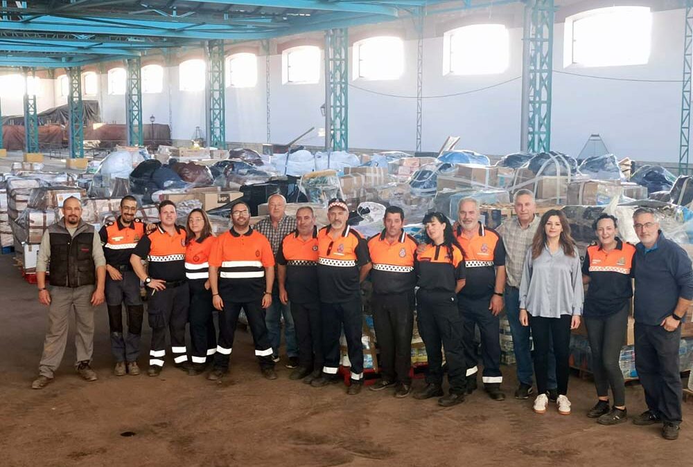 Solidaridad en el Valle del Guadiato: cinco camiones tráiler con donaciones partirán hacia Valencia para ayudar a los afectados por la DANA