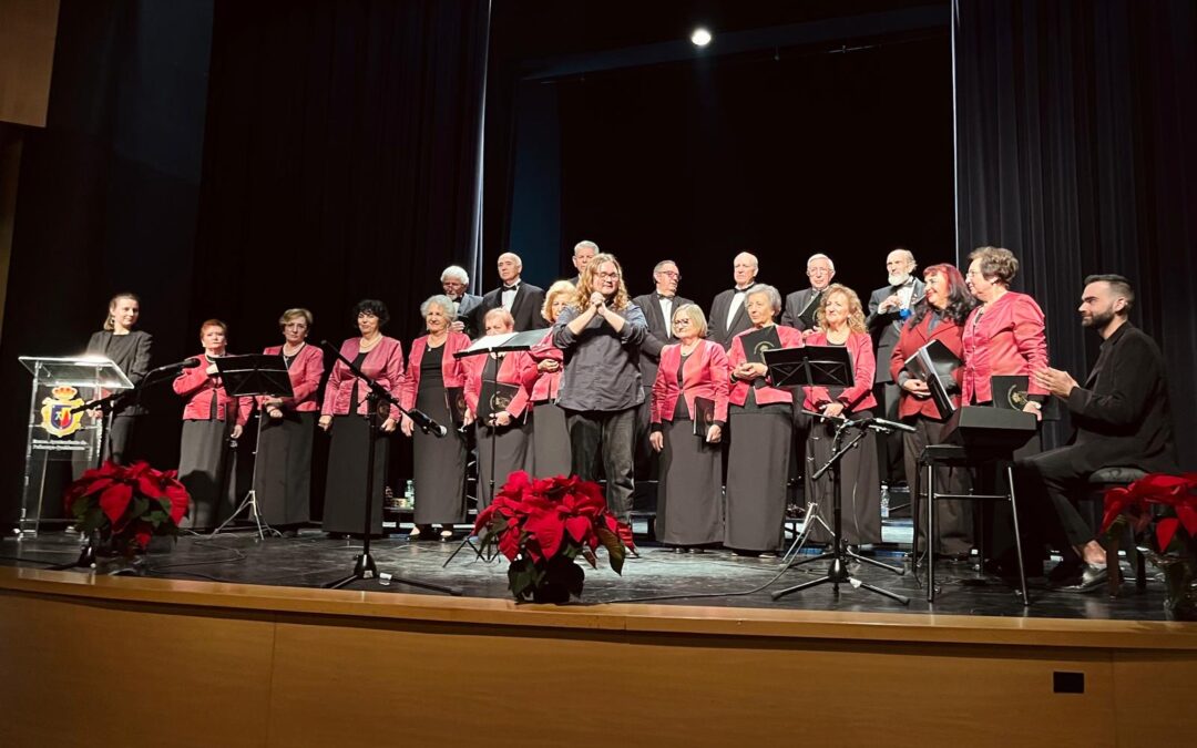 Concierto de Navidad del Real Centro Filarmónico Guadiato y Sierra de Peñarroya Pueblonuevo en la Casa de la Cultura del Valle del Guadiato