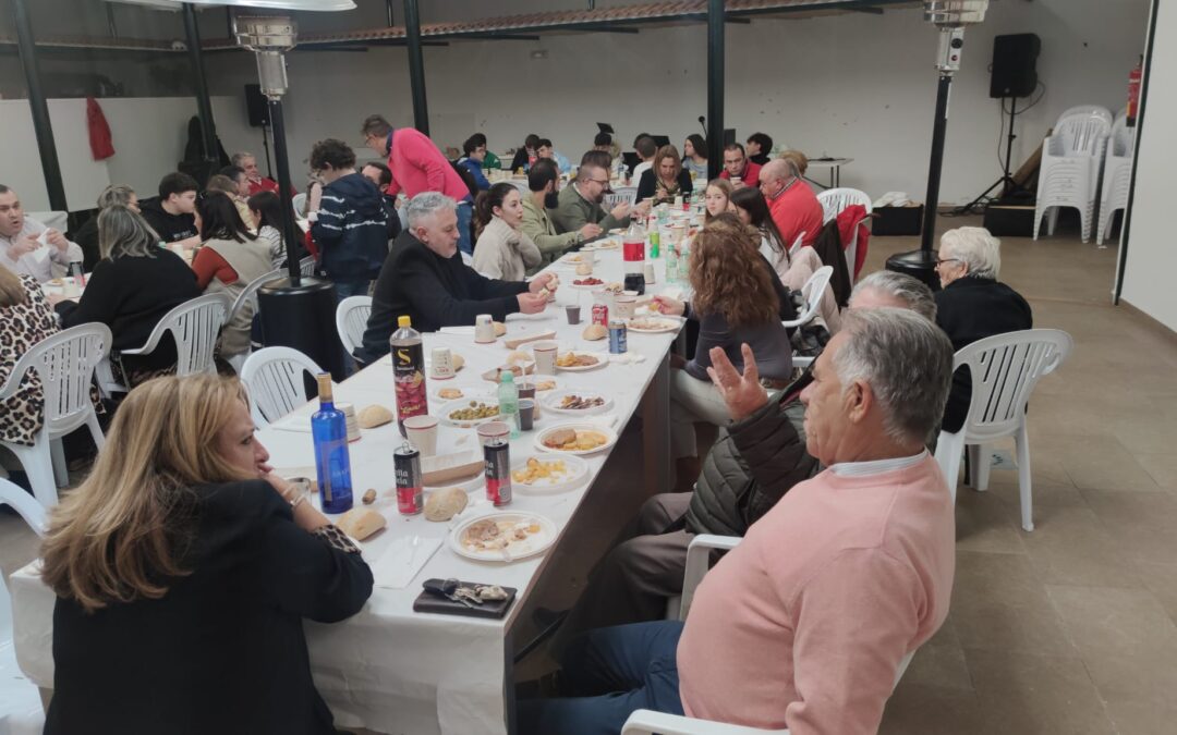 El Grupo de Viento Rodríguez Cerrato celebra una Inolvidable comida-cena de navidad con más de 70 invitados