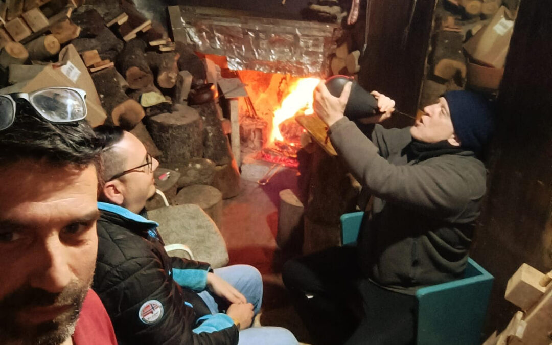 Noche de viernes a la luz del pesebre