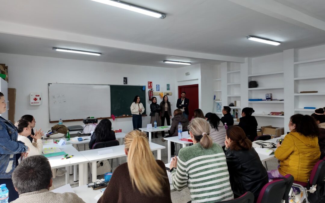 Visita institucional al Centro de Formación Guadiato por la delegada provincial de empleo