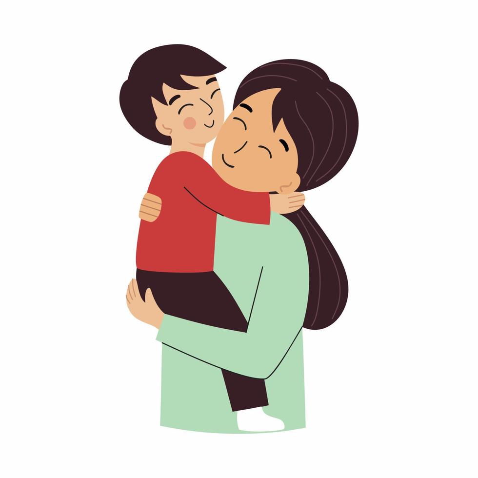 Abrazo de madre