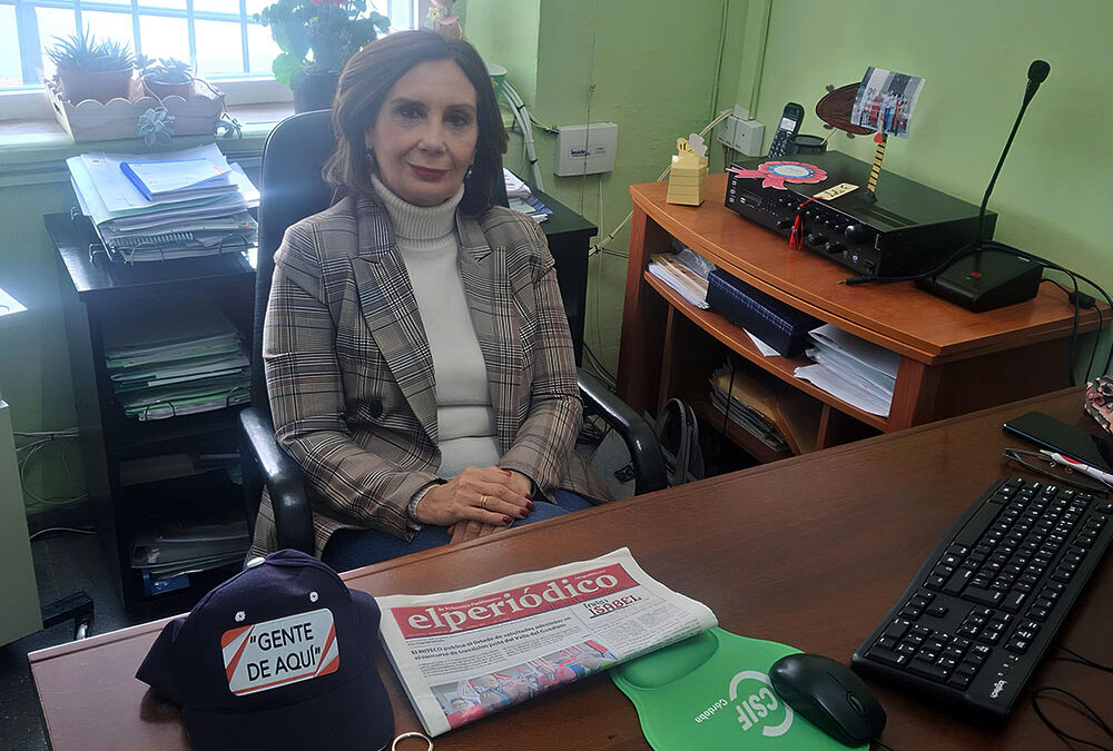 GENTE DE AQUÍ… LOLA FIERRO MARTÍN (DIRECTORA DEL CEIP BILINGÜE ELADIO LEÓN)