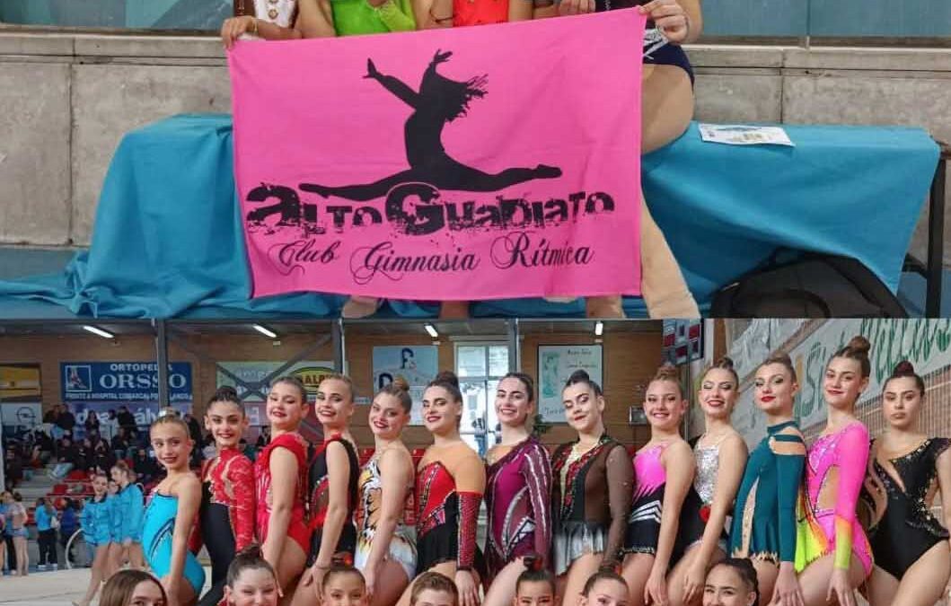 Triunfo arrollador del Club Gimnasia Rítmica Alto Guadiato en el VII Torneo Diputación de Córdoba con 23 medallas