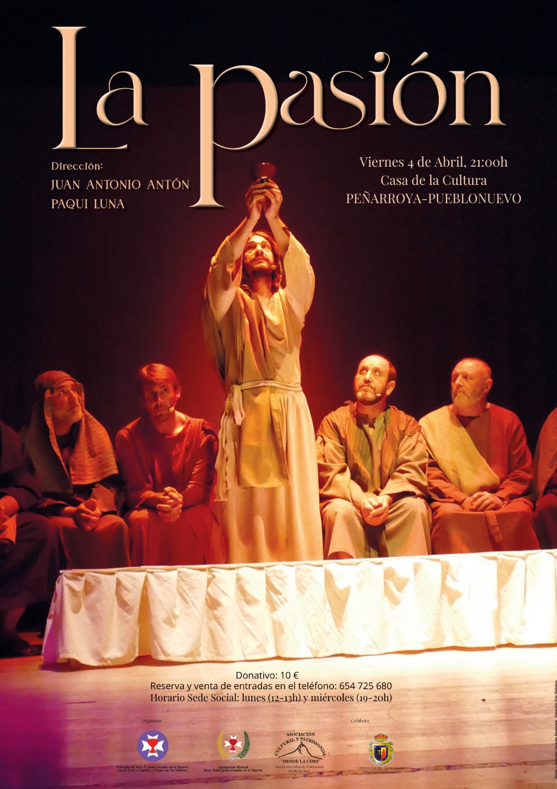 La representación de ‘La Pasión’ llega a Peñarroya-Pueblonuevo