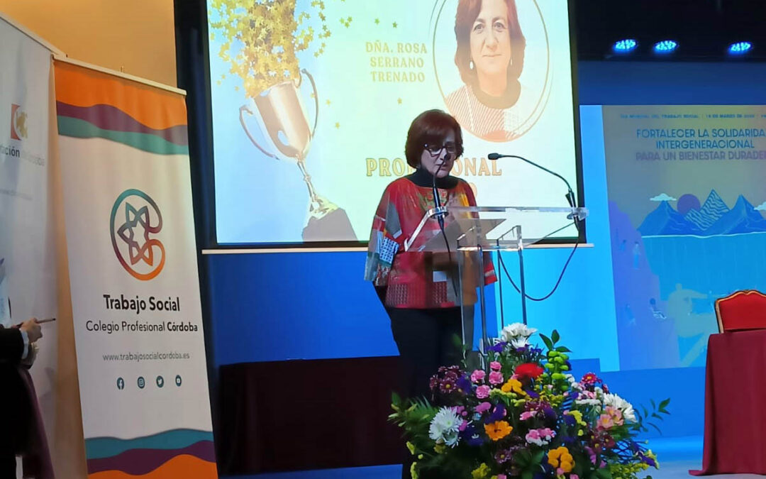 Reconocimiento a Rosa Serrano Trenado en el Día Mundial del Trabajo Social