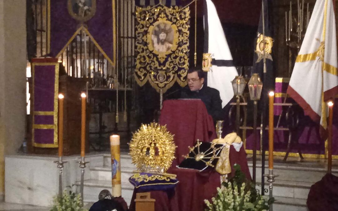 El sacerdote Florencio Muñoz ofreció el Pregón de Semana Santa 2025 en Fuente Obejuna