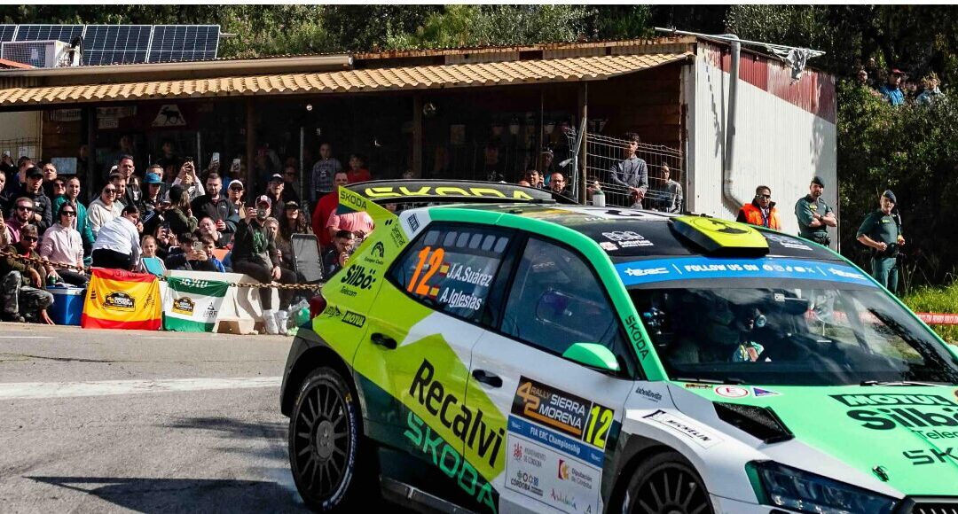 José Antonio Suárez y Alberto Iglesias conquistan el 42 Rallye Sierra Morena y refuerzan el dominio de Škoda en el S-CER 2025