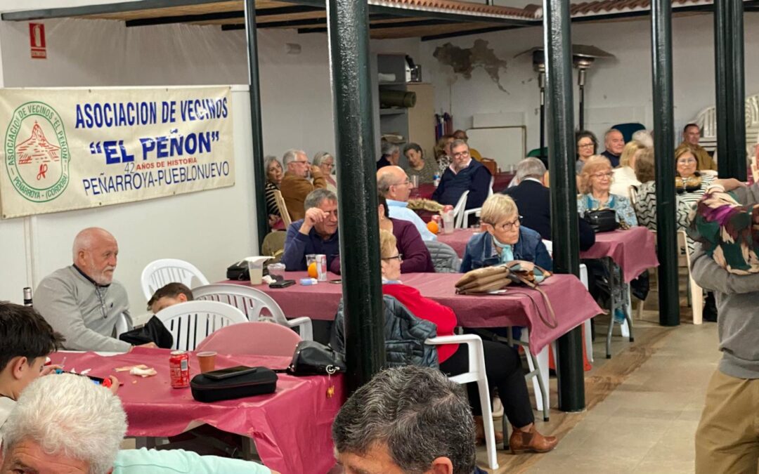 La Asociación de Vecinos El Peñón celebra Día de Migas en Peñarroya-Pueblonuevo