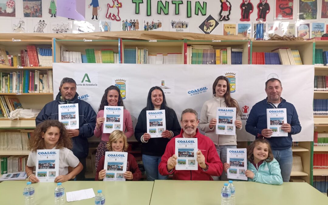 El CEIP Alfredo Gil recibe la visita del CEO de Save the Children en España