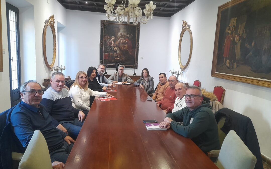 CCOO se reúne con el presidente de Epremasa para abordar la recogida de residuos sólidos urbanos en la provincia