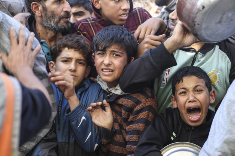 La mayoría de los palestinos y palestinas en Gaza comen solo una vez cada dos días