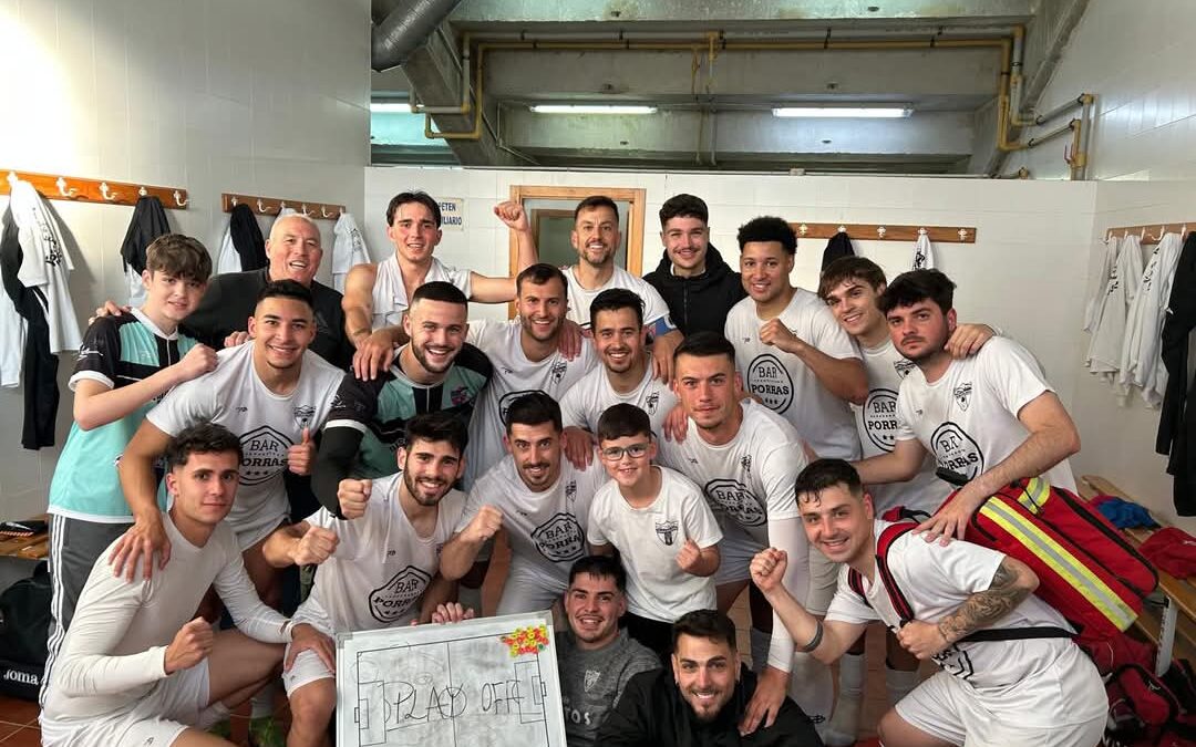 El Peñarroya Pueblonuevo C.F. arrasa en Villanueva, asegura el play-off y sueña con el ascenso a División de Honor