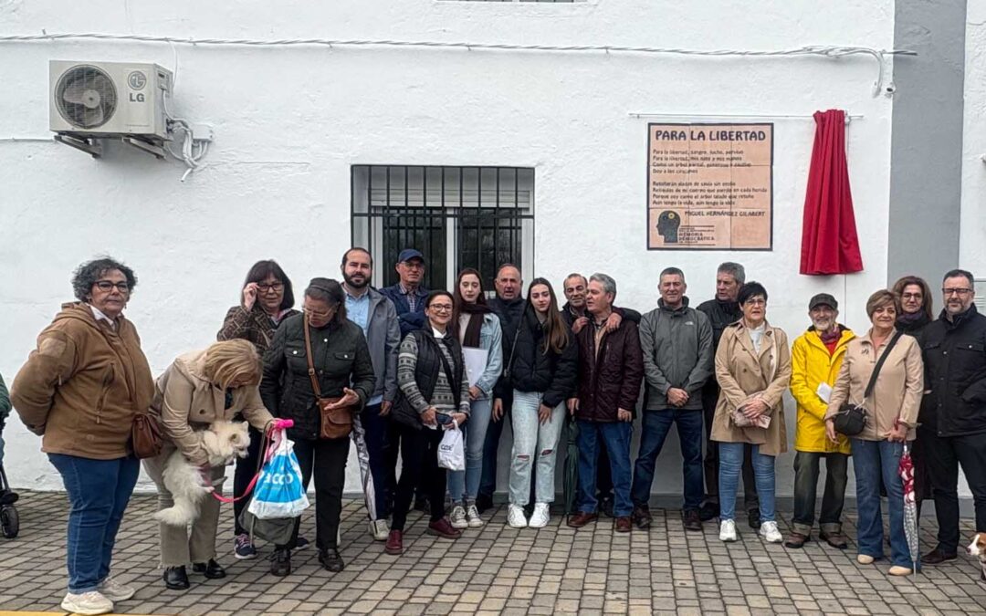 Peñarroya-Pueblonuevo conmemora el 14 de abril con un homenaje a la Segunda República y la memoria democrática