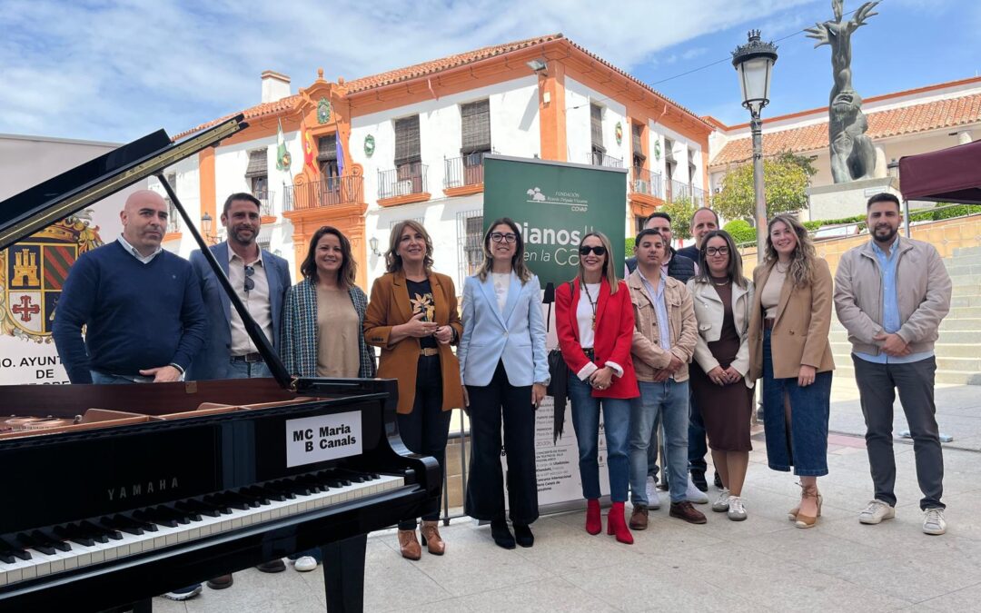 Fuente Obejuna disfrutó de un día especial con los “Pianos en la calle” de la Fundación Ricardo Delgado Vizcaíno